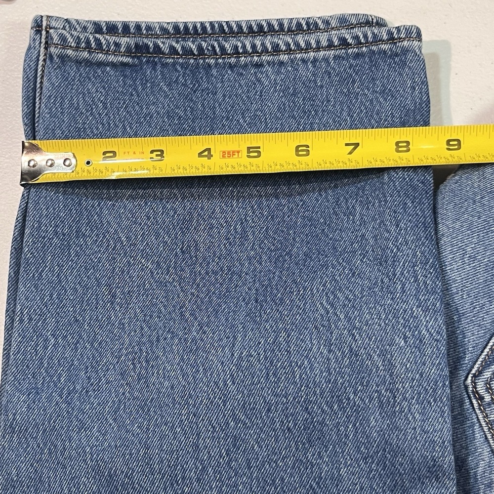 Levi's 501 Jeans Men's 34x29 Blue Denim Straight Leg Button Fly EUC - Picture 2 of 9